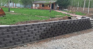 Установка подпорной стенки в Великом Устюге: качество и цена от 2799 руб.